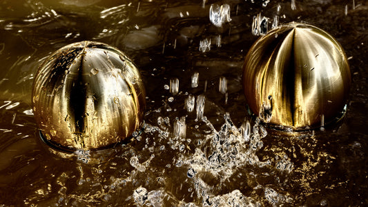 Visiona Wasser K Kugeln in Bewegung